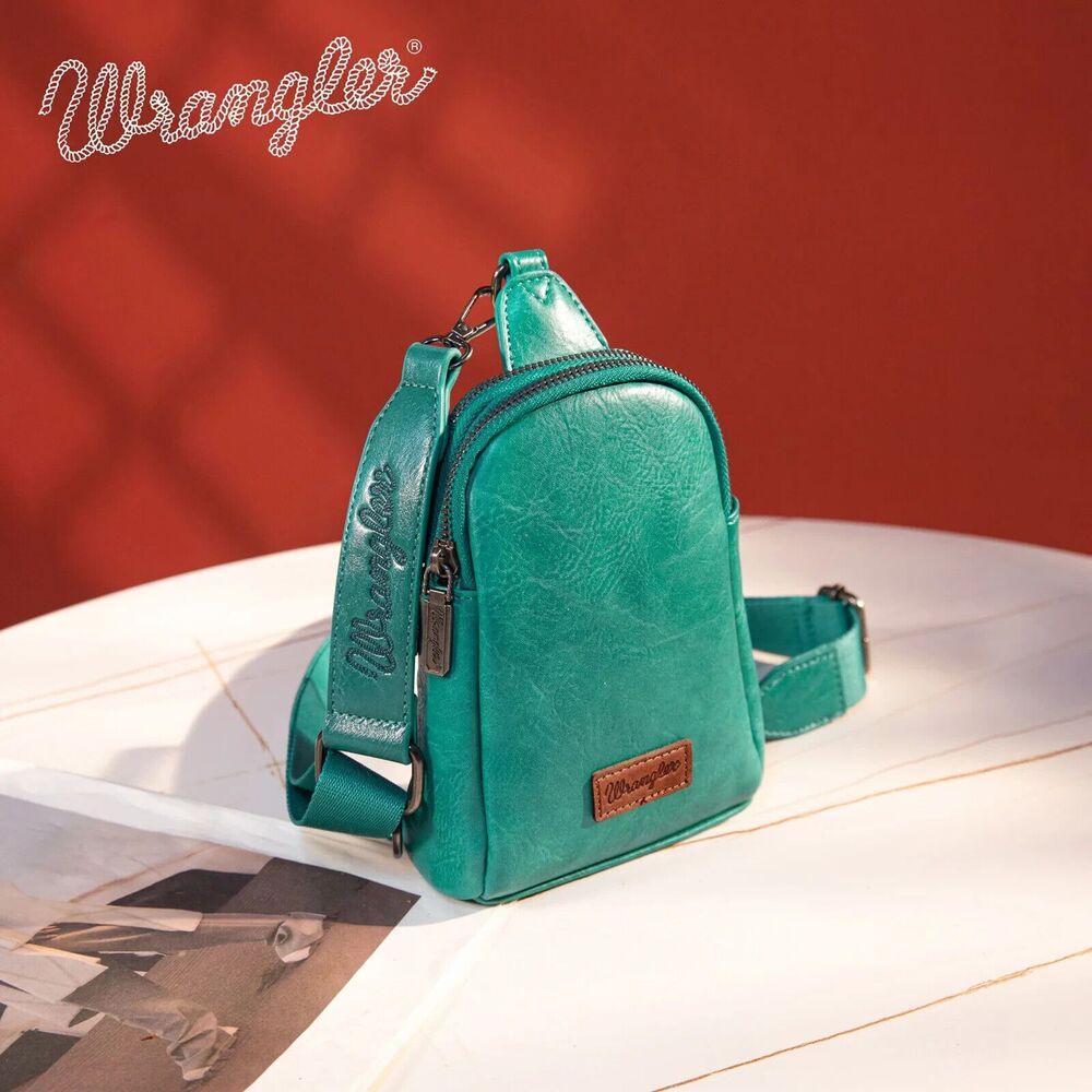WG87-210 Wrangler Sling Bag/Crossbody/Chest Bag - Green
